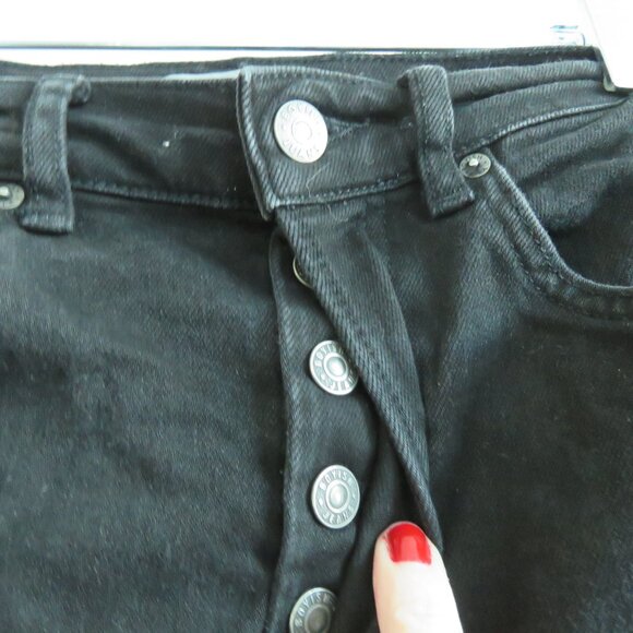 Boyish Black High Rise Women Jeans - Picture 6 of 13